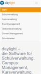 Mobile Screenshot of daylight.ch