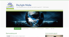 Desktop Screenshot of daylight.hu